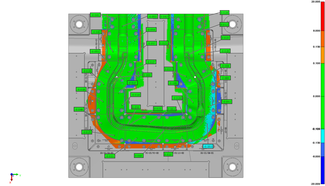 中观三维扫描仪在模具行业的广泛应用——塑料模具/精密模具/汽车模具/铸造模具