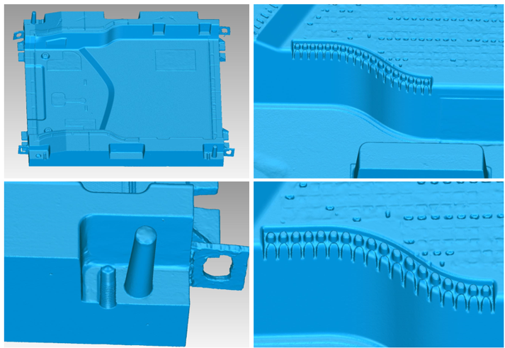 中观三维扫描仪在模具行业的广泛应用——塑料模具/精密模具/汽车模具/铸造模具