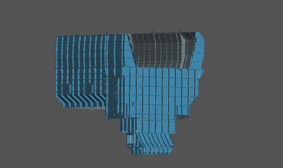 中观3D扫描检测扫描大型矿山设备配件