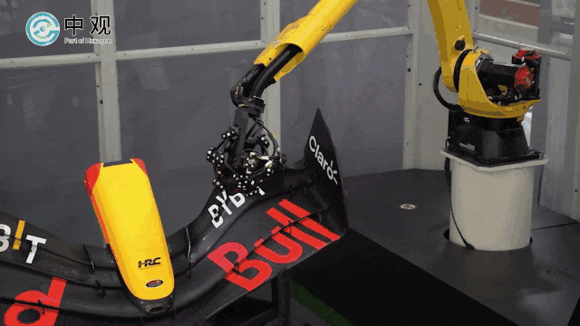 狂飙飞车 _ 中观3D扫描如何为全球顶级赛车队精准加速.gif