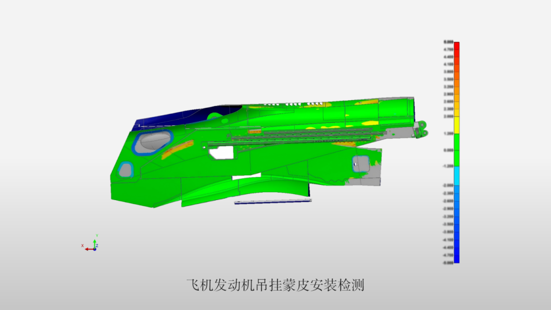 飞机蒙皮安装检测