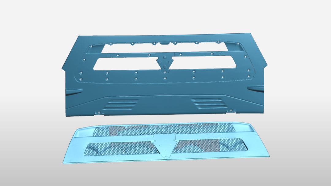 汽车保险杠3D扫描数据 汽车保险杠3D扫描数据