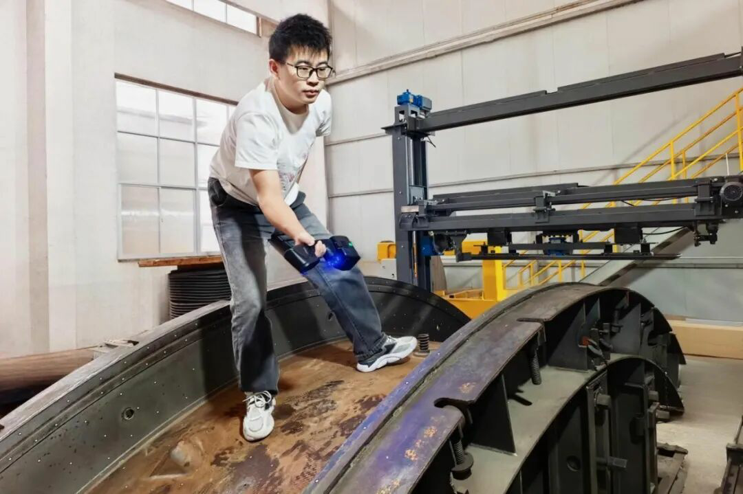 管片模具扫描